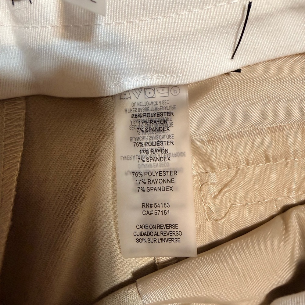 Karl Lagerfeld Cream Trousers - Picture 5 of 8